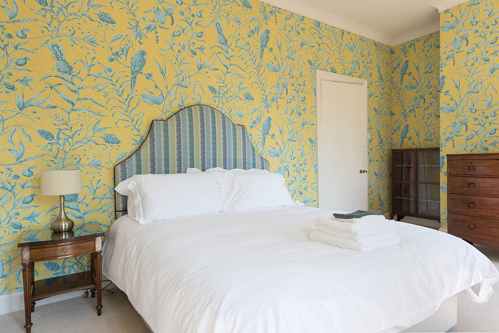 One of the best wellness retreats in the Uk - Shore Hall with bed linen by The Fine Cotton Company