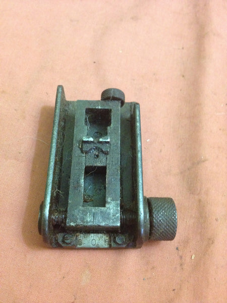 Milled early M1918a2 rear sight – WWII BAR Man