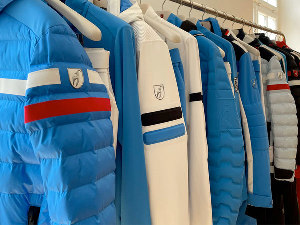 Toni Sailer designer ski apparel 