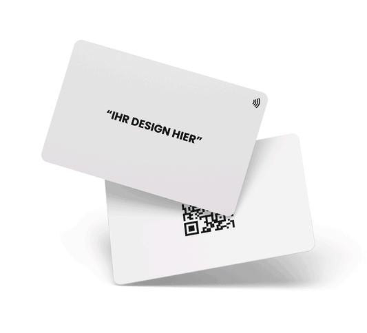 Plastic NFC business card