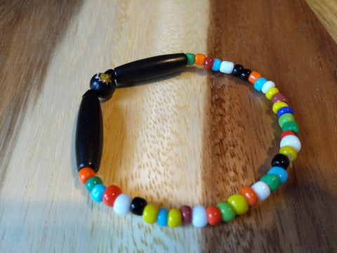 African beaded bracelet