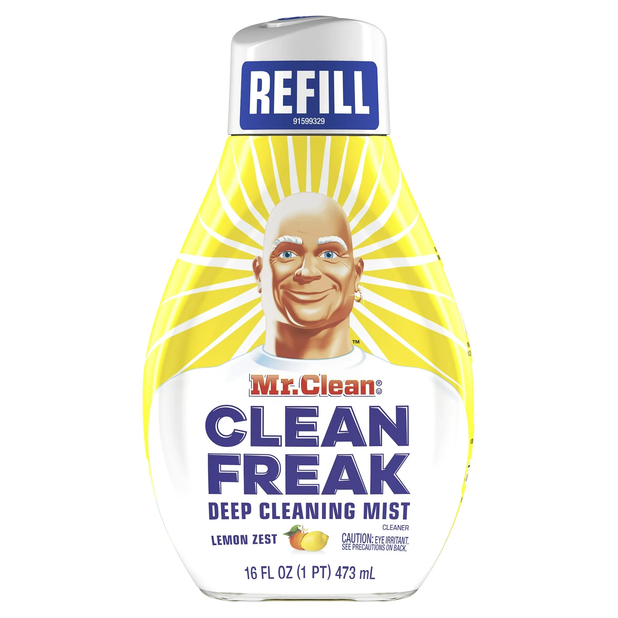 Mr. Clean Clean Freak Multi-Surface Spray Refill, Lemon Zest, 16 fl oz