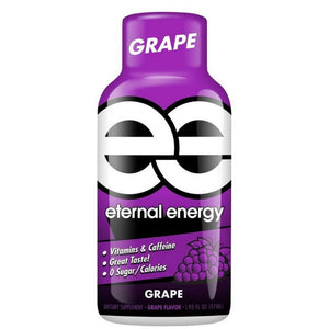 Eternal Energy Premium Energy Shot, Grape, 1.93 fl oz, 6 count - MAK PERSONA ™