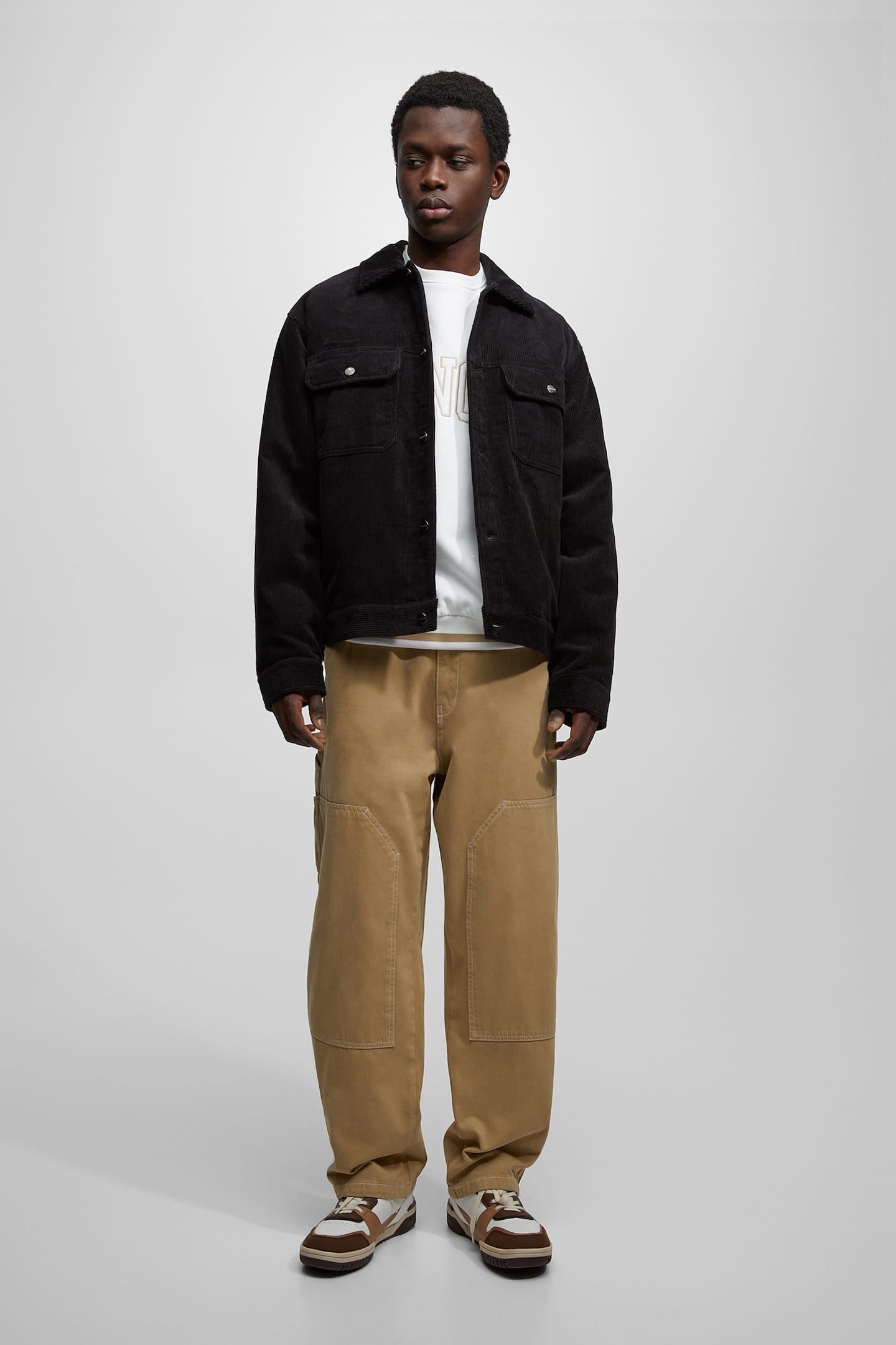 Pull&Bear Kangol carpenter trousers – Garmisland