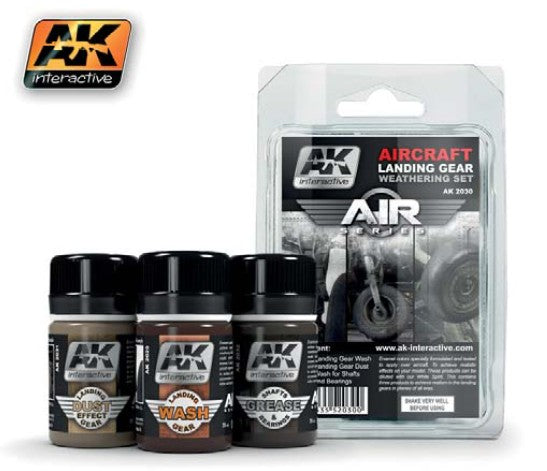 AK Interactive 2037 Air: Exhaust Stains Weathering Acrylic Paint (Set –  Trainz