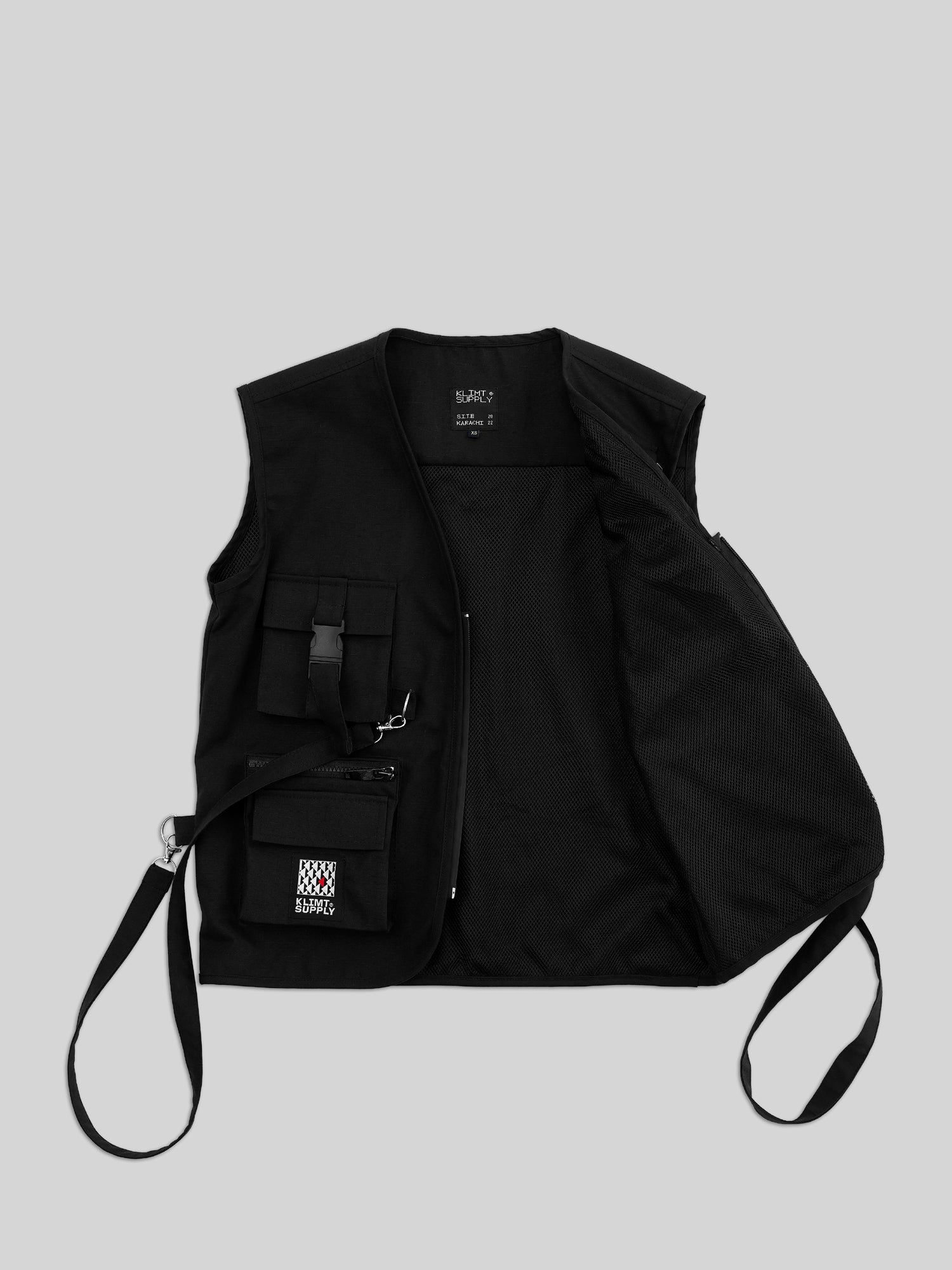 Black Tactical Vest - V4