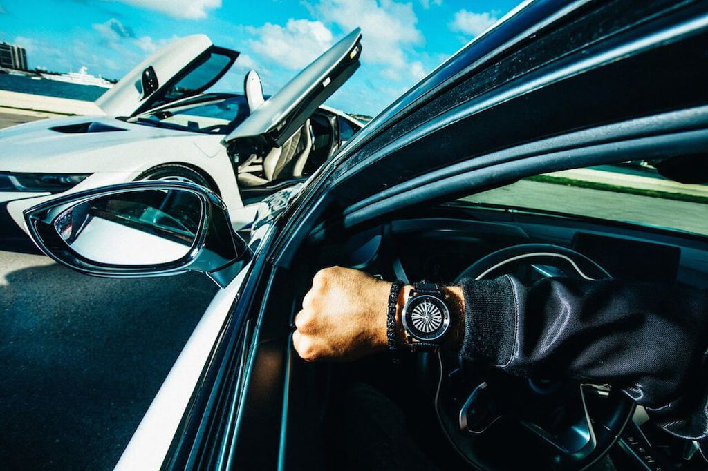 ZINVO Blade Gunmetal BMW i8 Watch