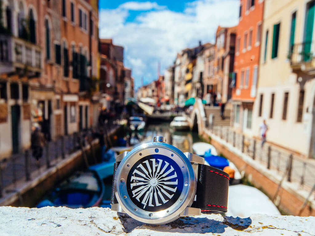 ZINVO Venice Grand Blade Silver Watch