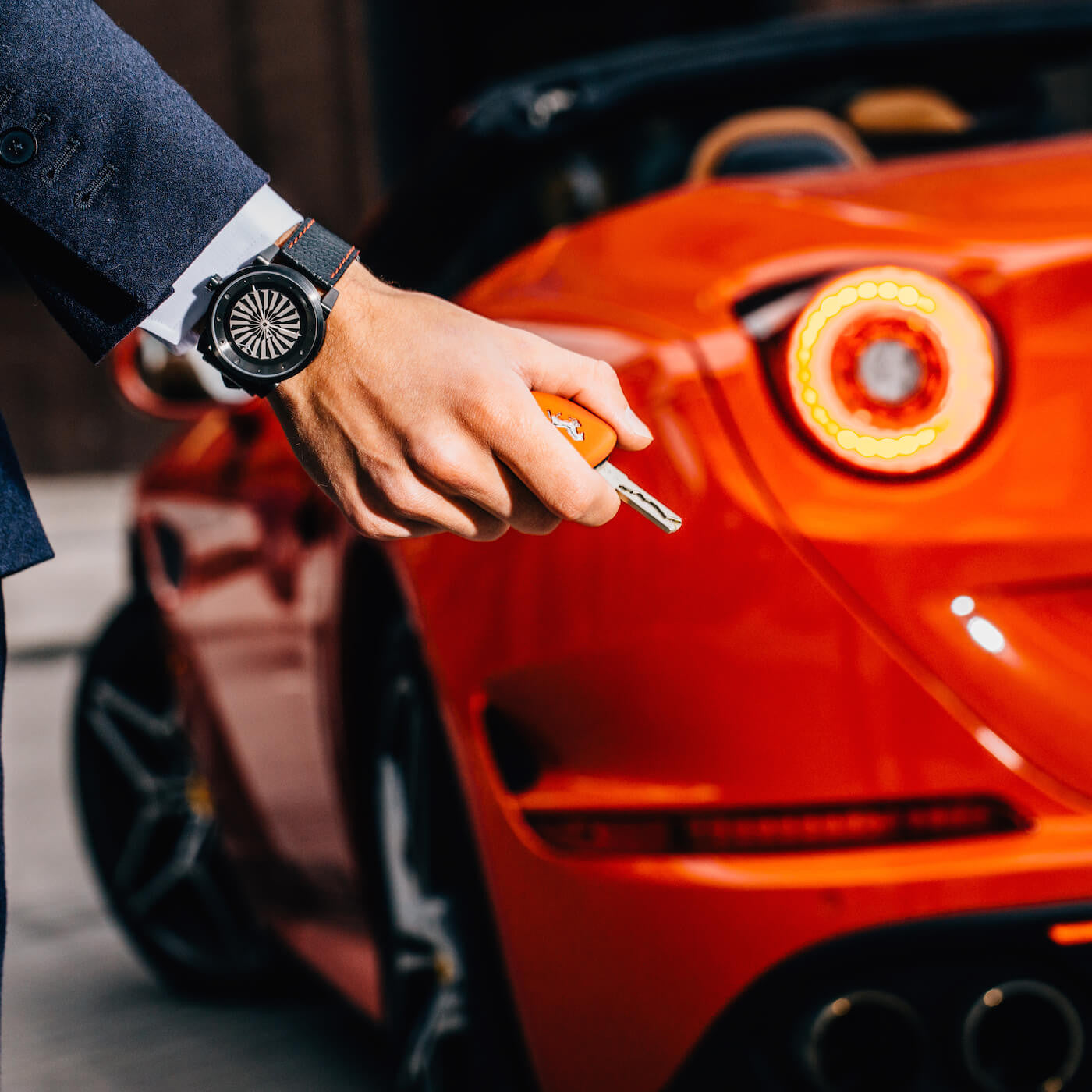 ZINVO Watches Ferrari Style