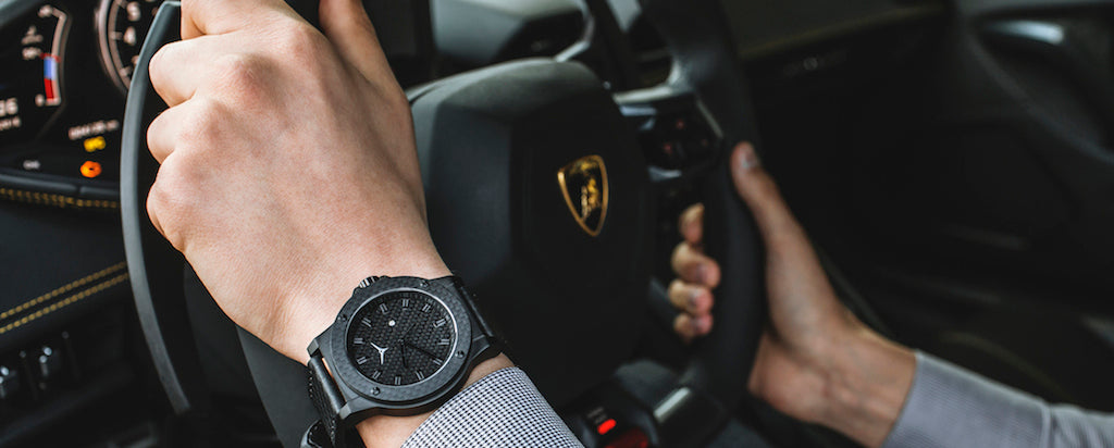 ZINVO Carbon Lamborghini Huracan Watches