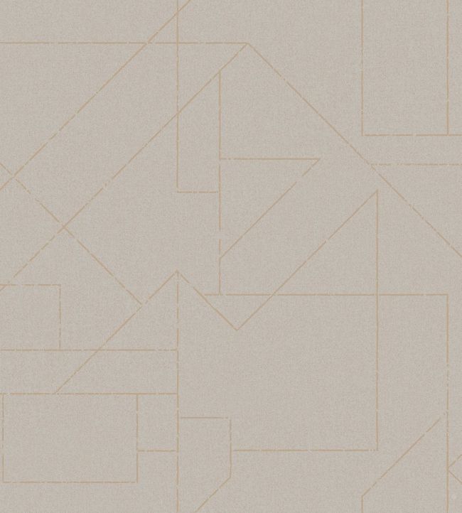 Outline Wallpaper - Cream 