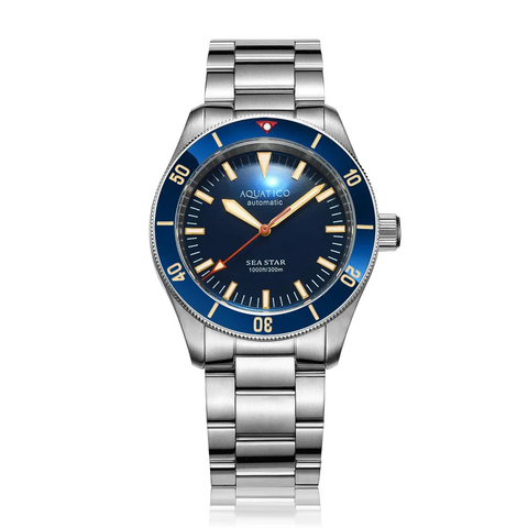 blauw horloge