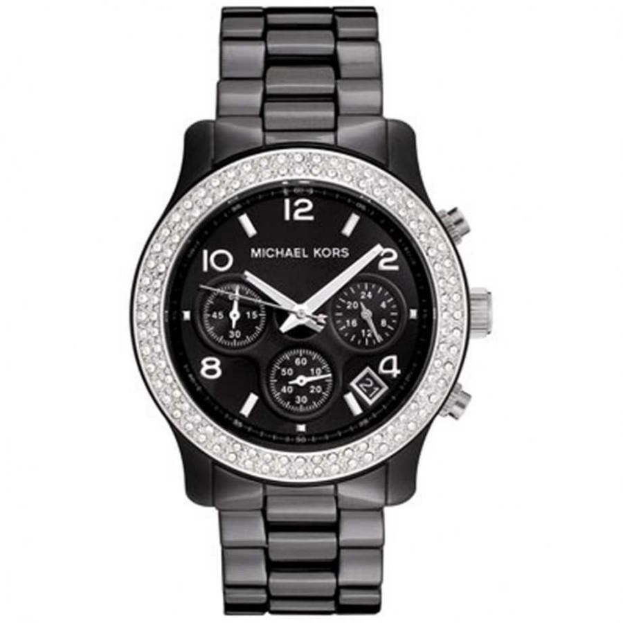 black mk watches for her