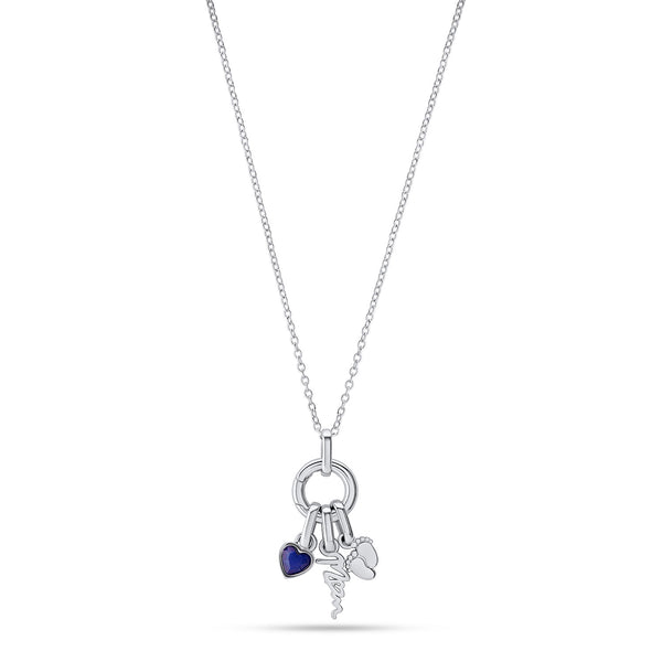 Charm Builder Necklace - Silver