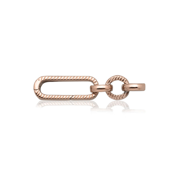 1.5-Inch Figaro Chain Extender (Gold)