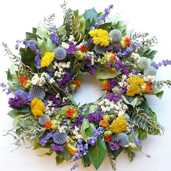 Little Garden Wreath - Dried 15 inch