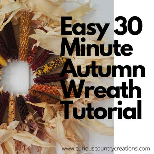 easy 30 minute autumn wreath