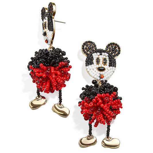 Walt Disney World 50th Anniversary Mickey and Minnie Earrings by BaubleBar  NWT