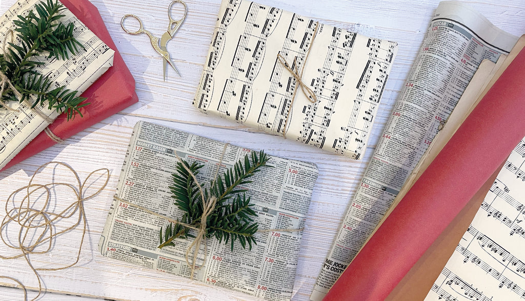 Recycled Paper Gift Wrap