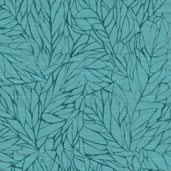 Ozul Turquoise Wide-Width - Wallpaper WA/WA21055/WA