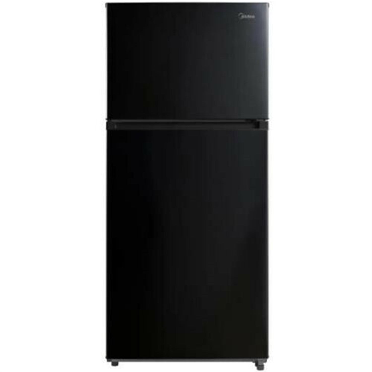 Midea - 18 CF Top Mount Refrigerator, Glass Shelves, Ice Maker Ready, ESTAR Refrigerators - MRT18S3ABB