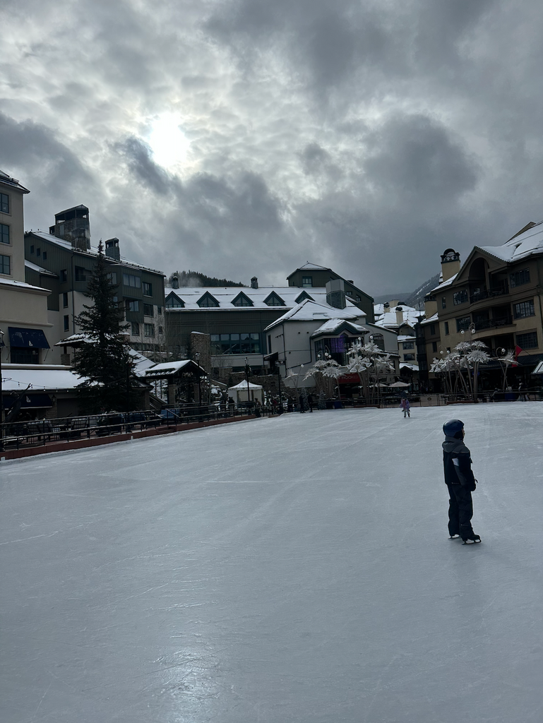 Snowboarding in Vail