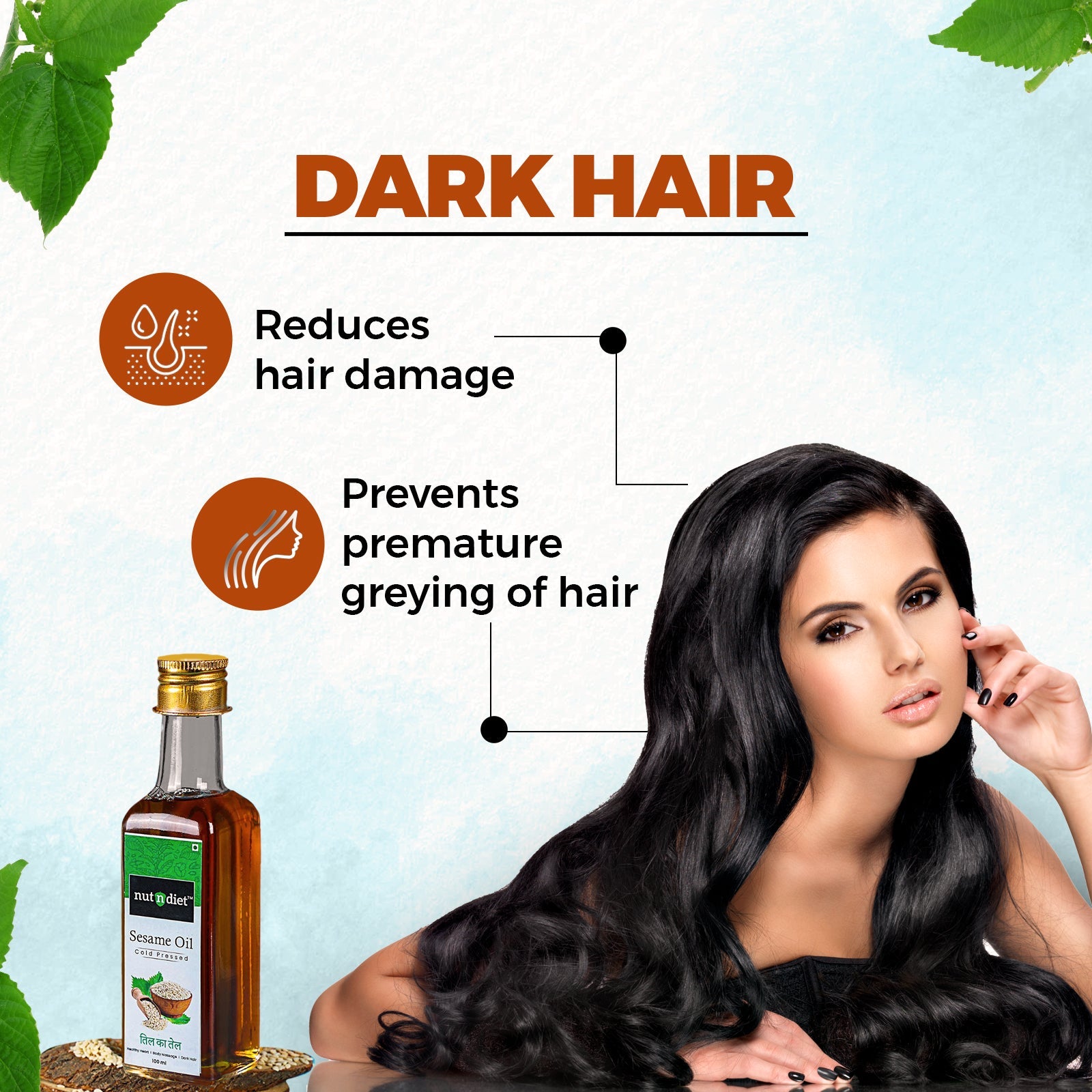 Sadabahar Hair Oil  Revolutionary Hair Oil  Long Voluminous Hair   Prakruti Jiyofresh