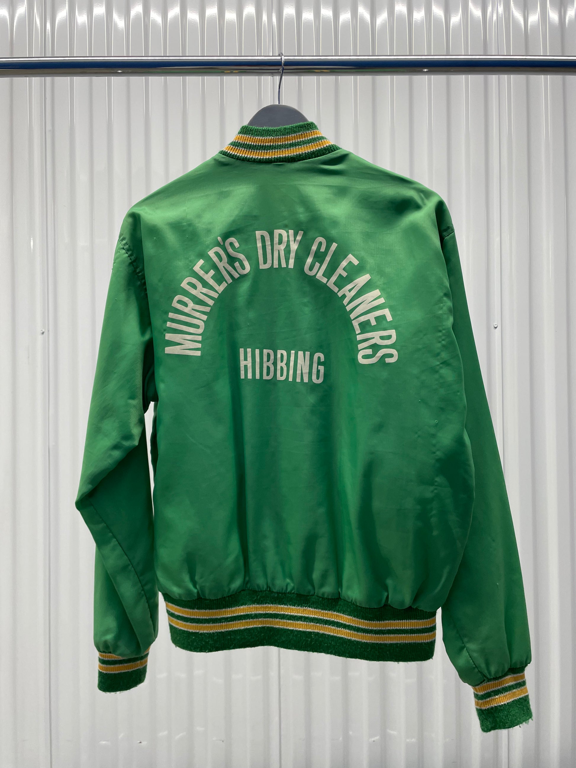 Vintage 70s Dry Cleaners Varsity Jacket - (M)