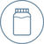 Nahrunsgergänzungsmittel in Glasbehälter, umweltfreunliche Nahrungsrgänzungsmittel