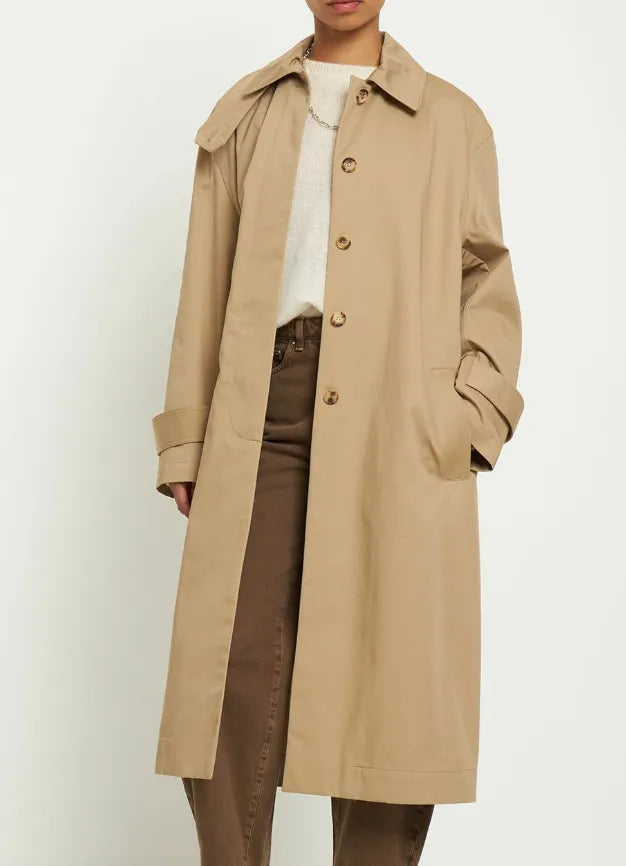 image of Toteme Oversized Gabardine Coat-trenchcoat NWT
