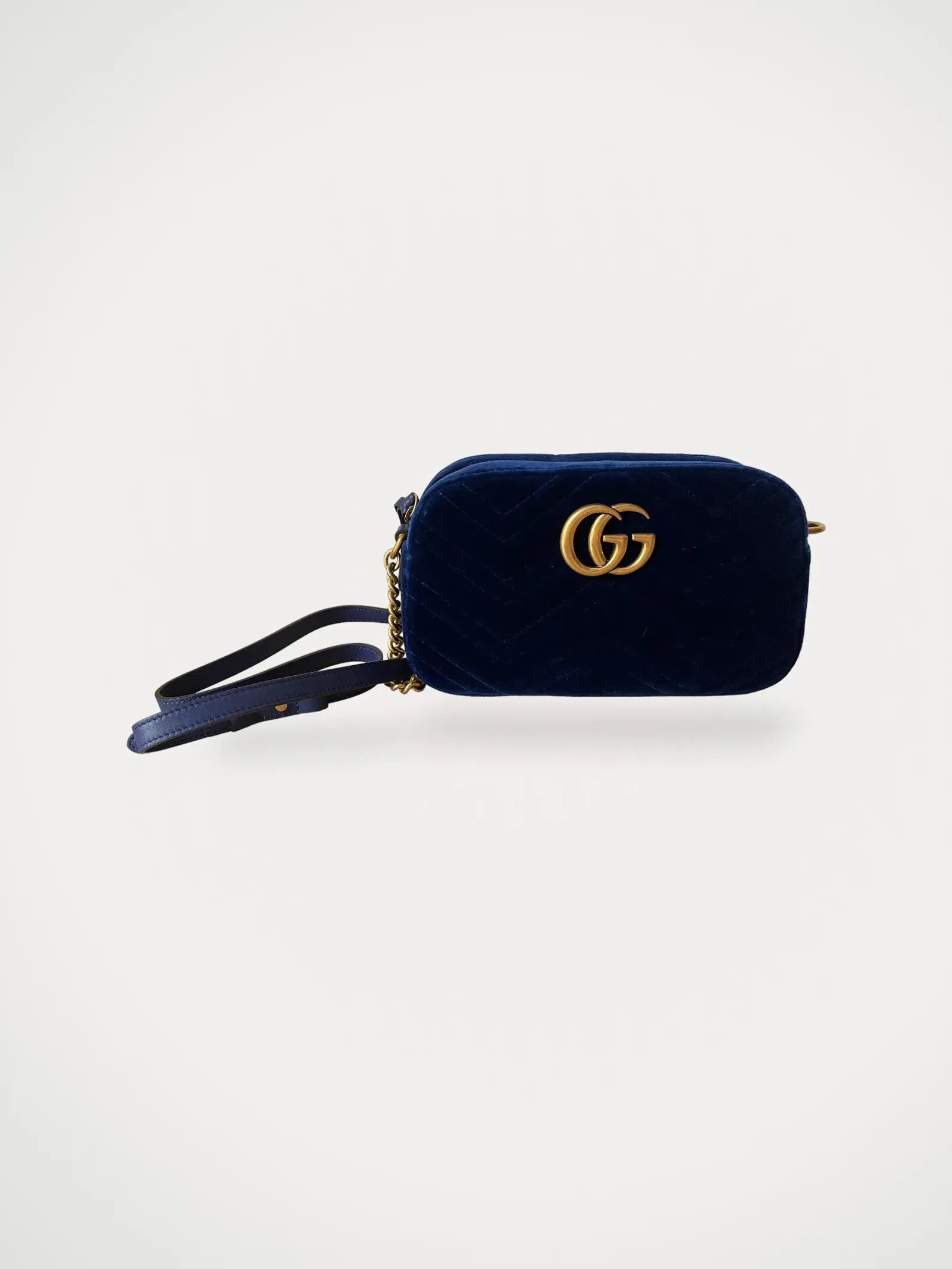 image of Gucci Gg Marmont-axelremsväska NWOT