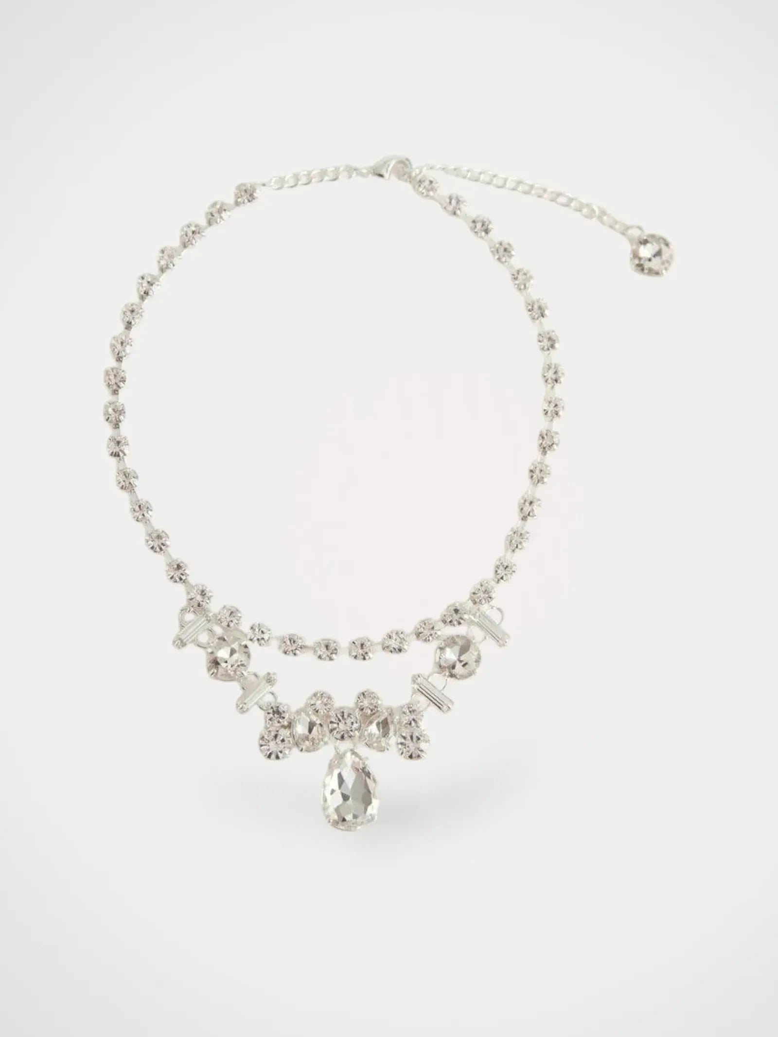 image of & Other Stories Delicate Rhinestone Choker-halsband NWOT