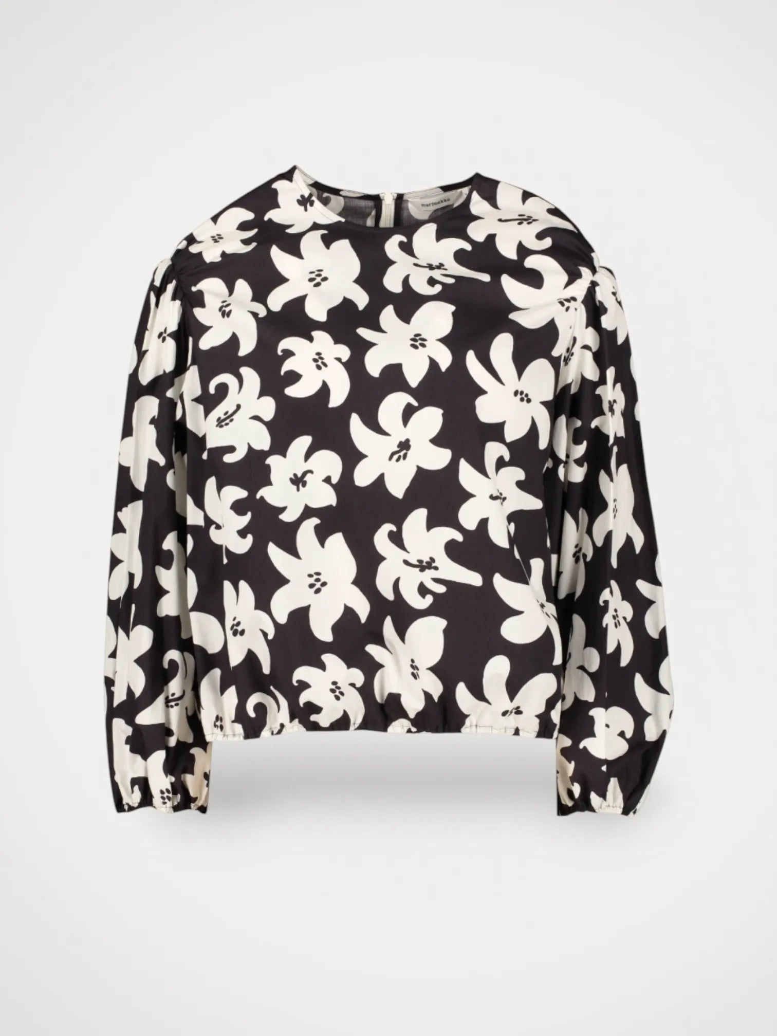 image of Marimekko Gillaug Villinarsissi-blus NWOT