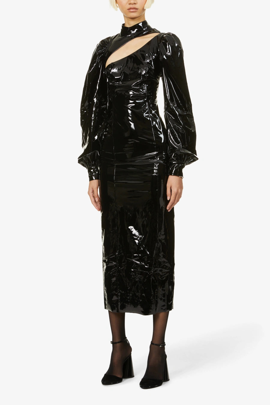 image of Rotate Kimora Cut Out Midi-klänning