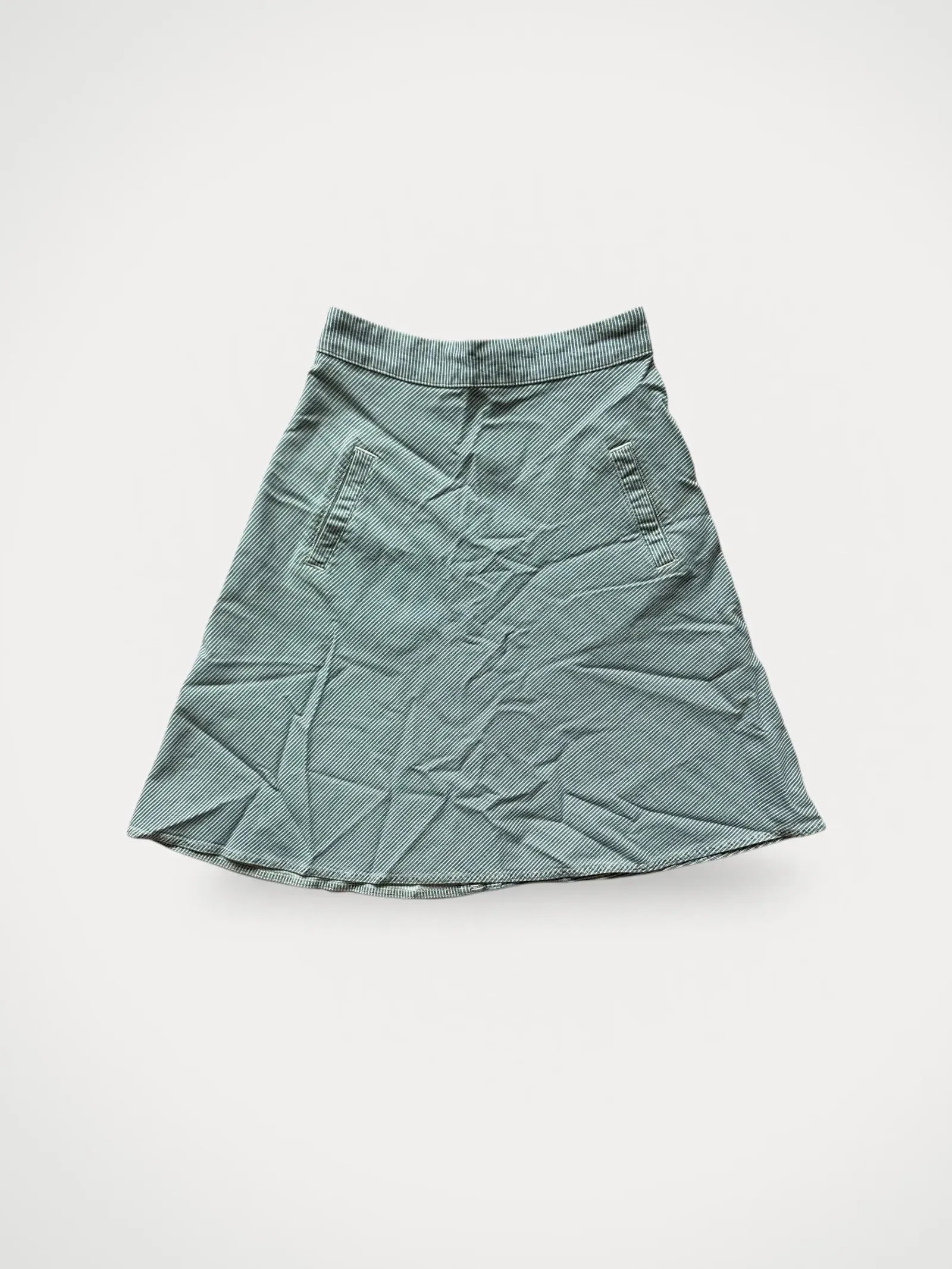 image of Mads Nørgaard Jam Stripe Stella Zip 50170-kjol