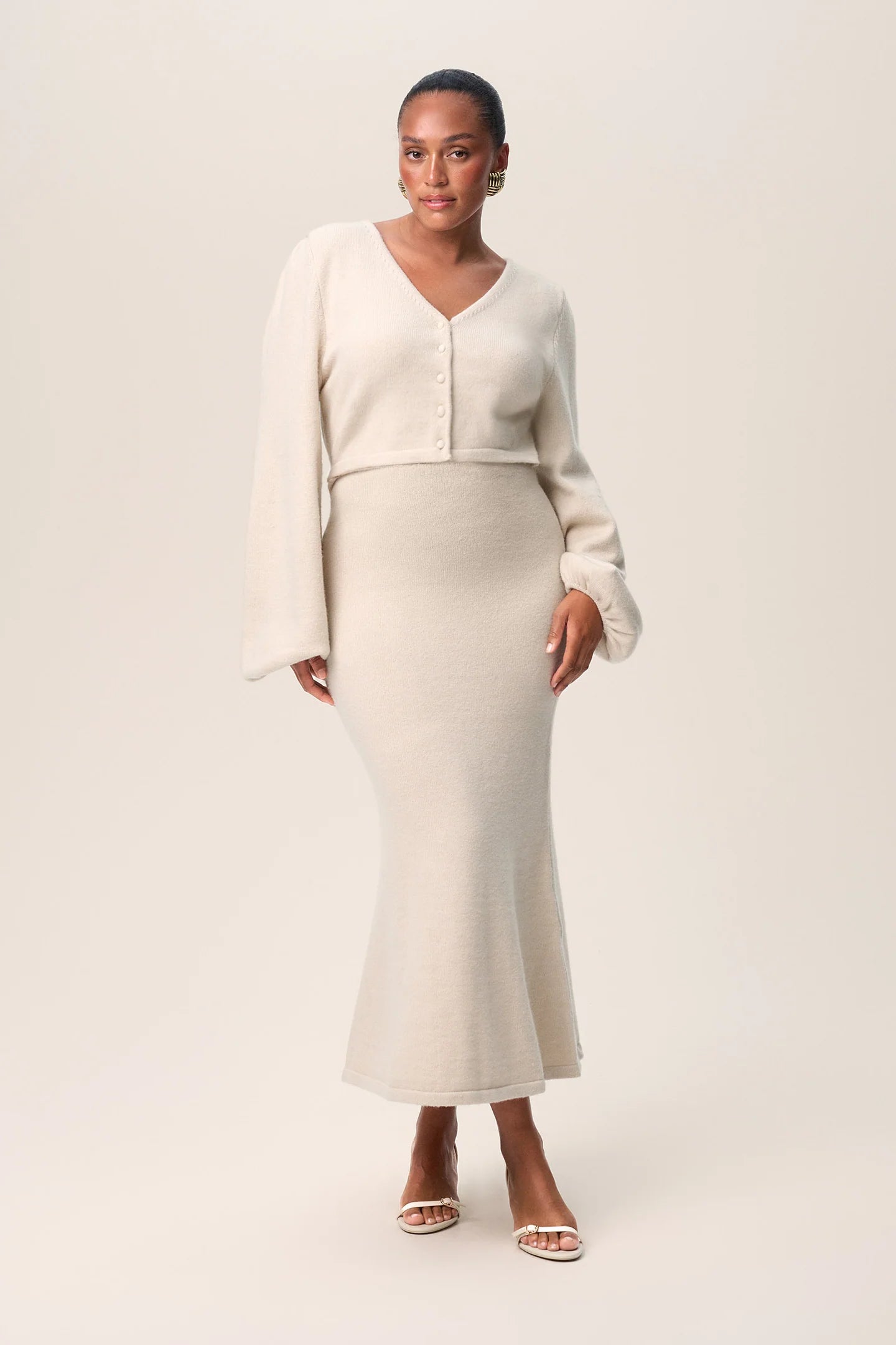image of Adoore Luzern midi dress-klänning NWT