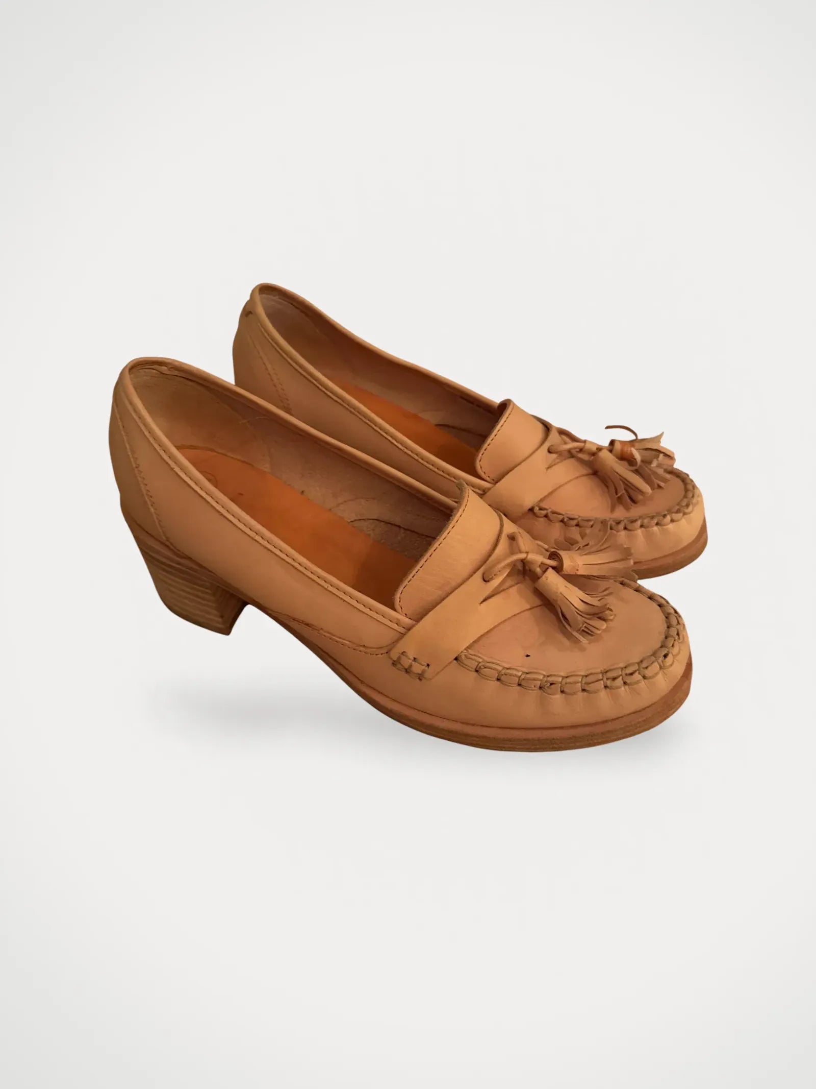 image of Swedish Hasbeens-skinnloafers