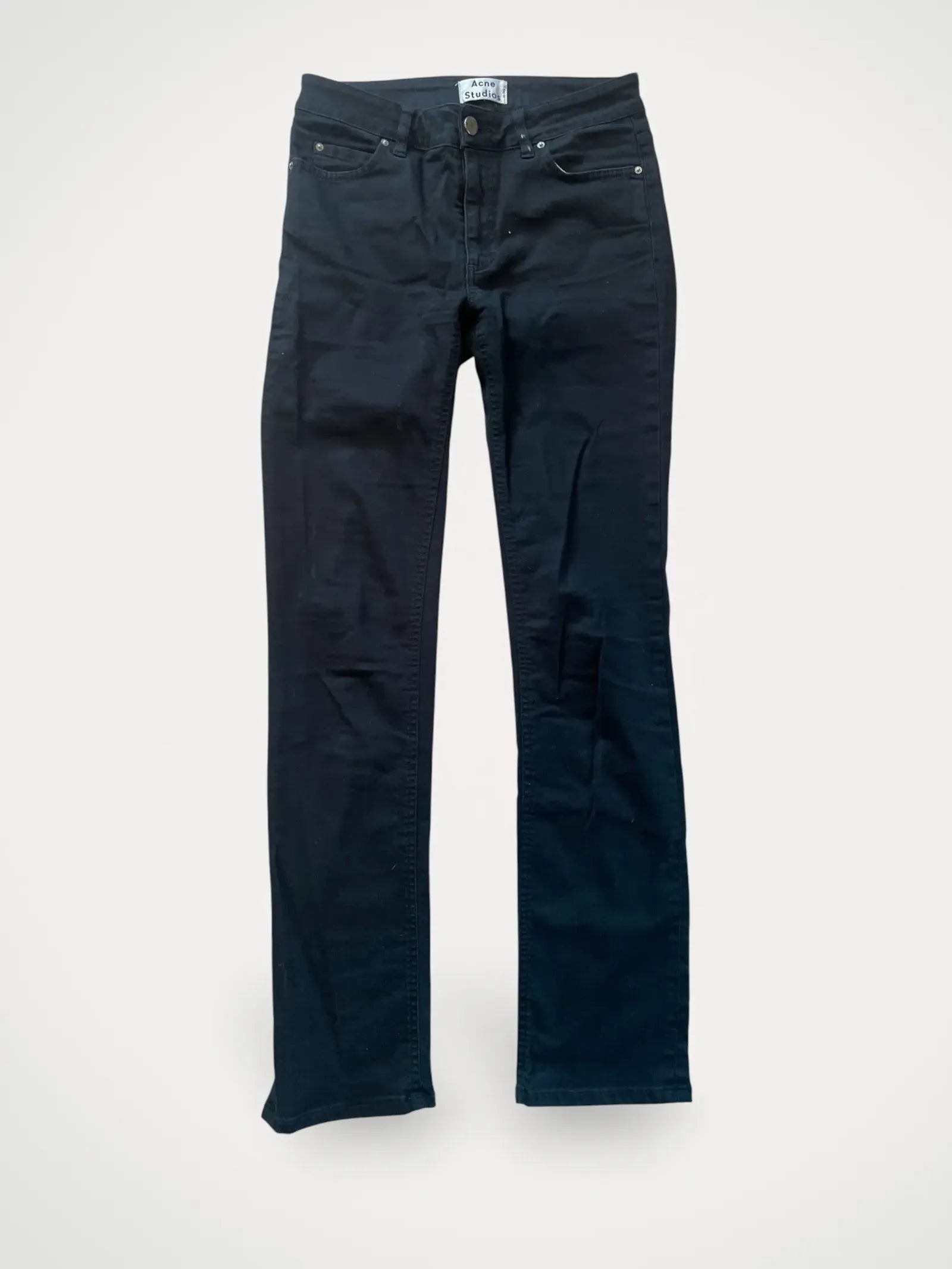 image of Acne Studios Jet Black-jeans