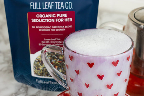 Pure Seduction Blueberry Tea Latte for Her - Full Leaf Tea Company