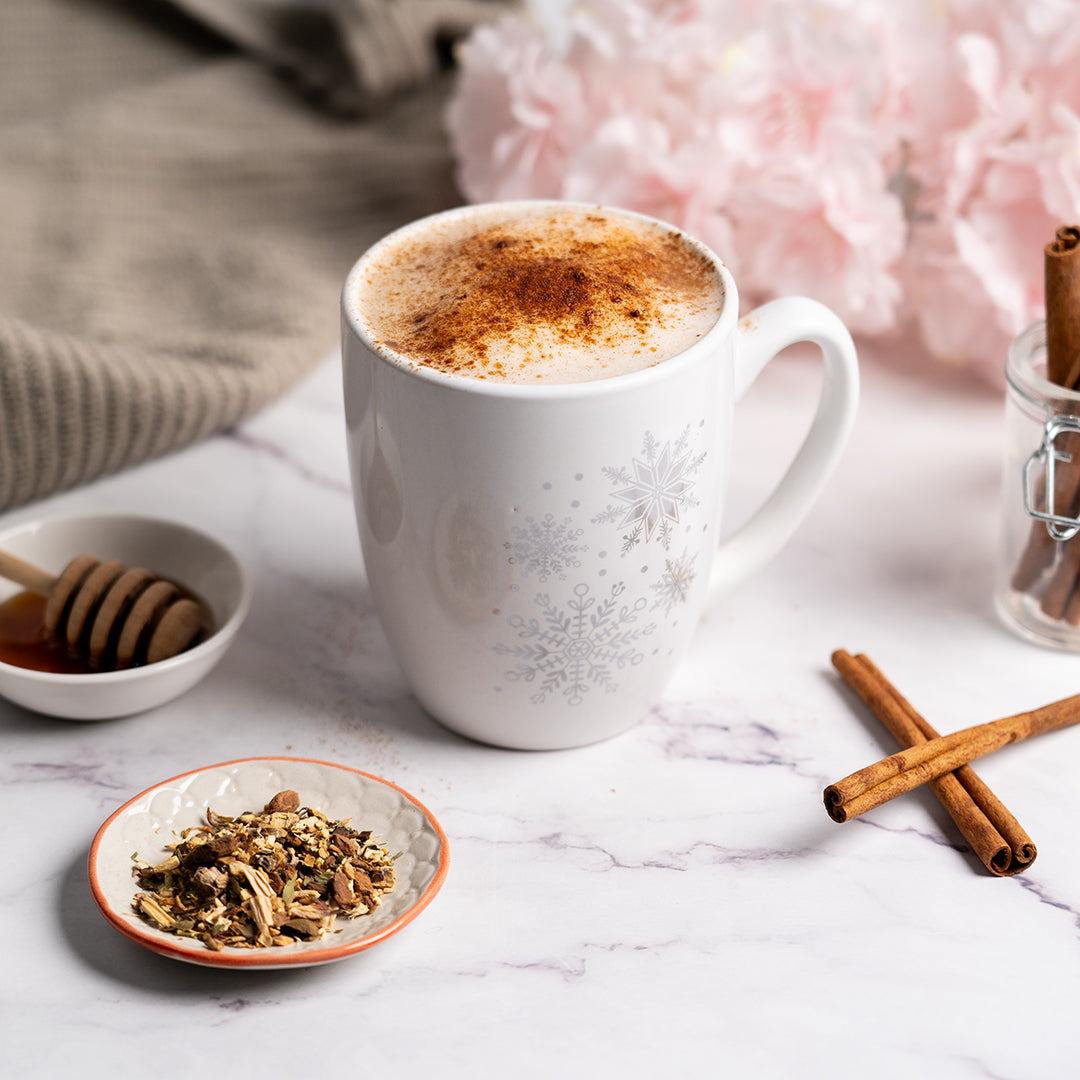 Spiced Fertility Tea Latte