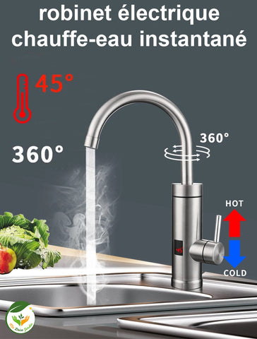 robinet-chauffe-eau-instantané-chrome