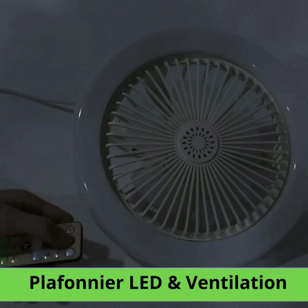 Plafonnier led ventilateur