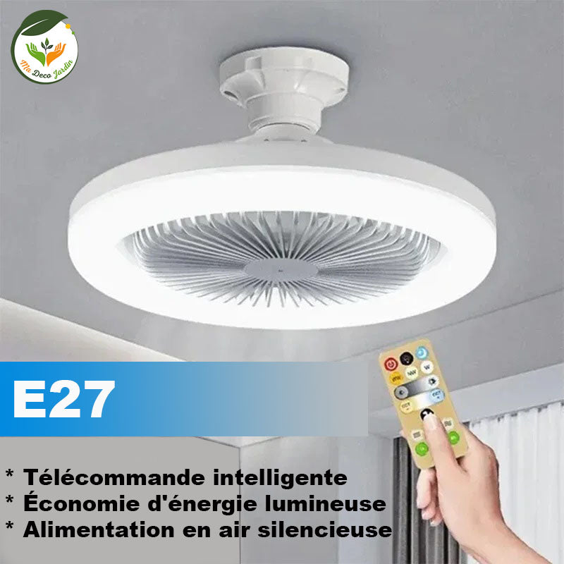 plafonnier-led-E27-telecomande