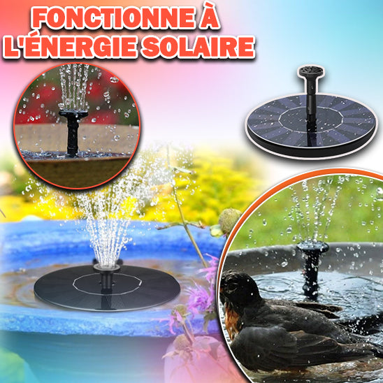 Fontaine-solaire-led
