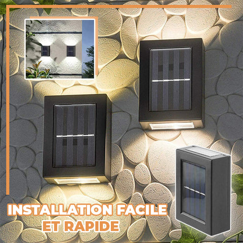 lampe de jardin LED solaire