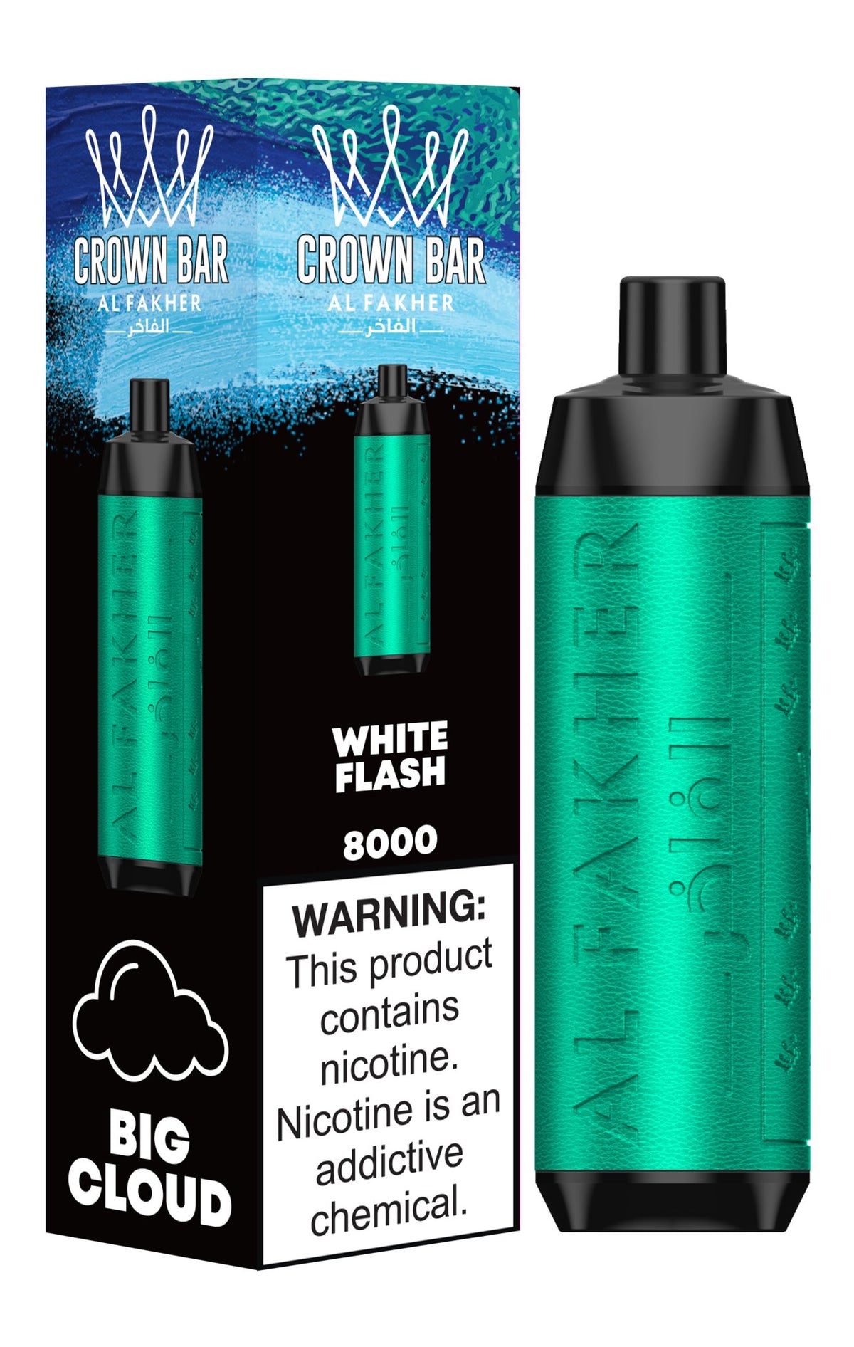 Al Fakher Crown Bar 8000 Puffs Disposable Vape - VapeBoo