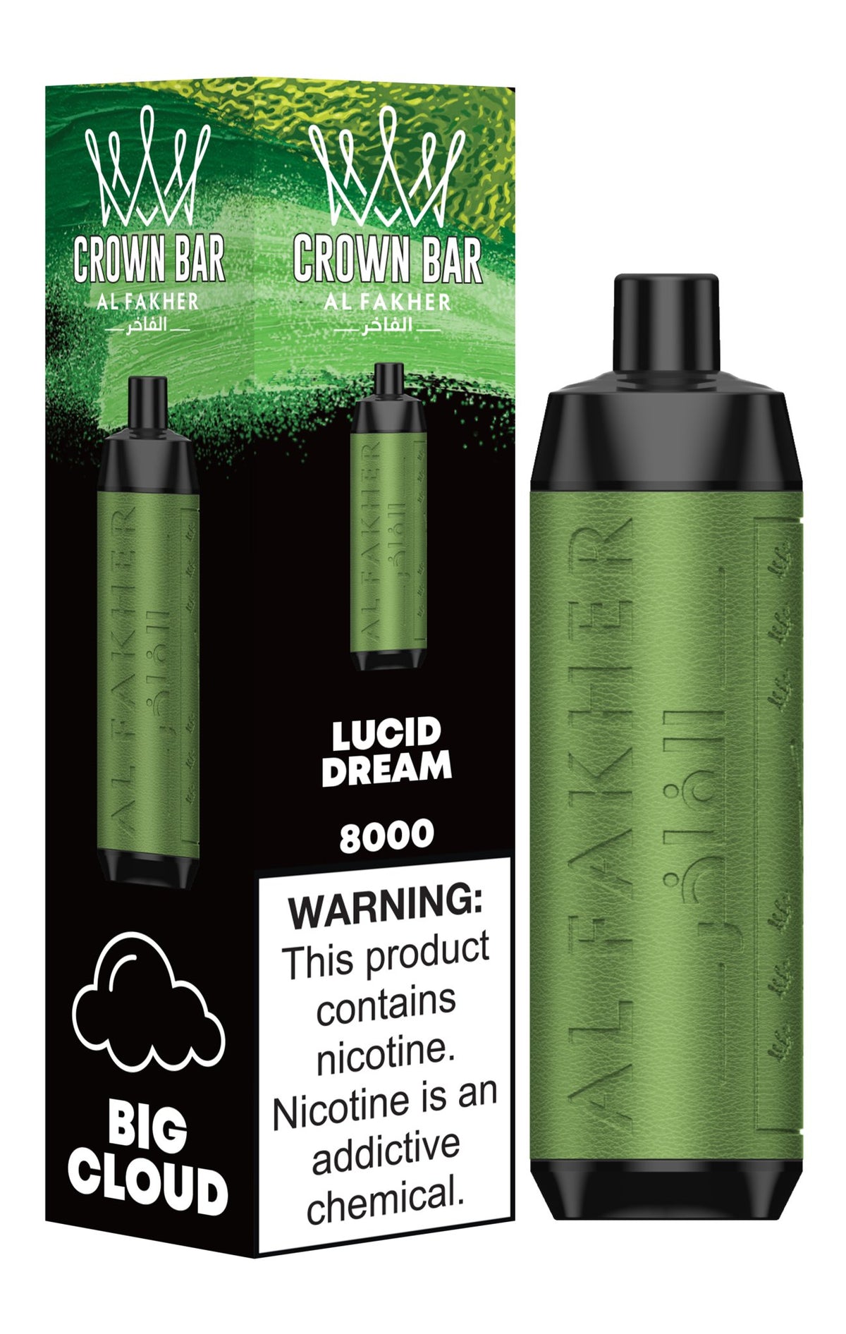 Al Fakher Crown Bar 8000 Puffs Disposable Vape - VapeBoo