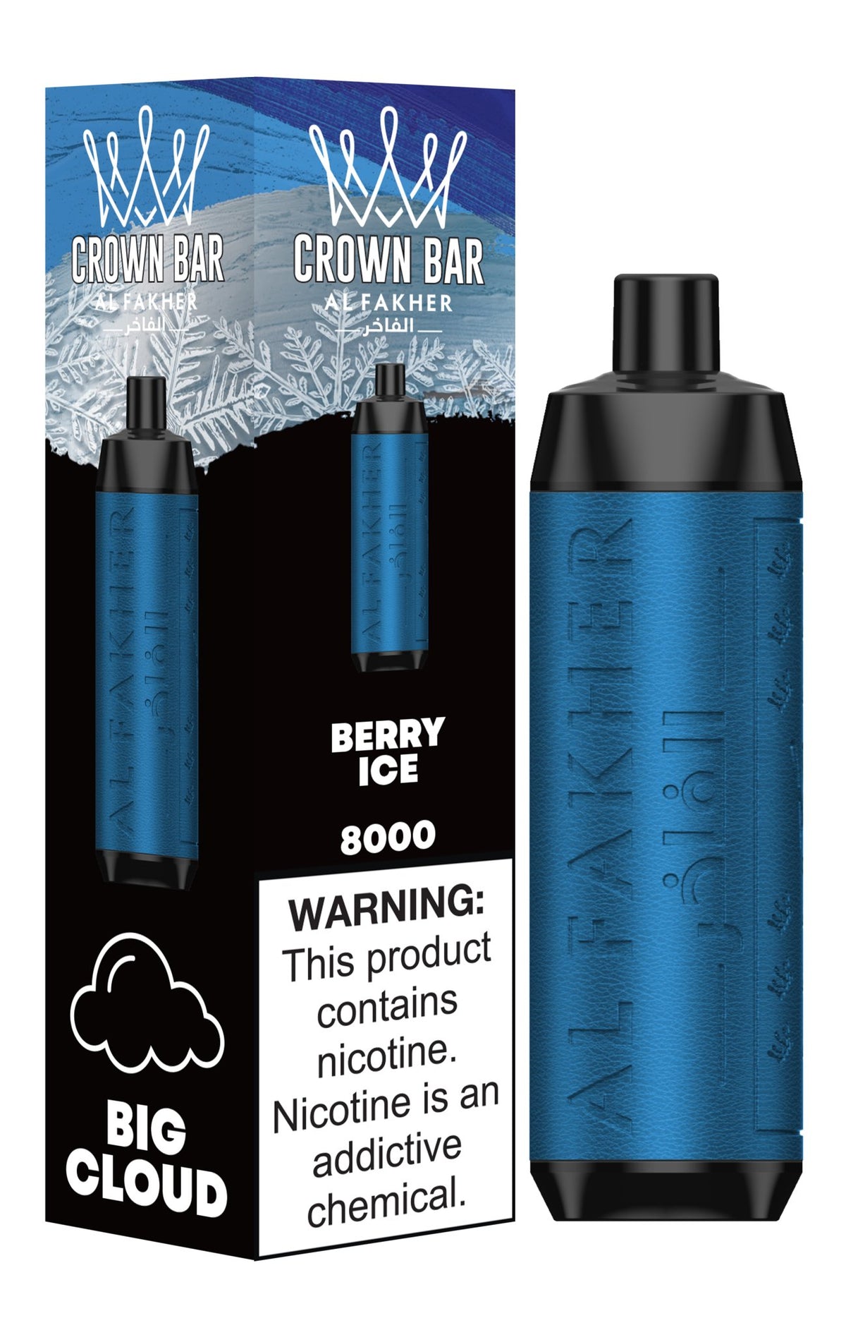 Al Fakher Crown Bar 8000 Puffs Disposable Vape - VapeBoo