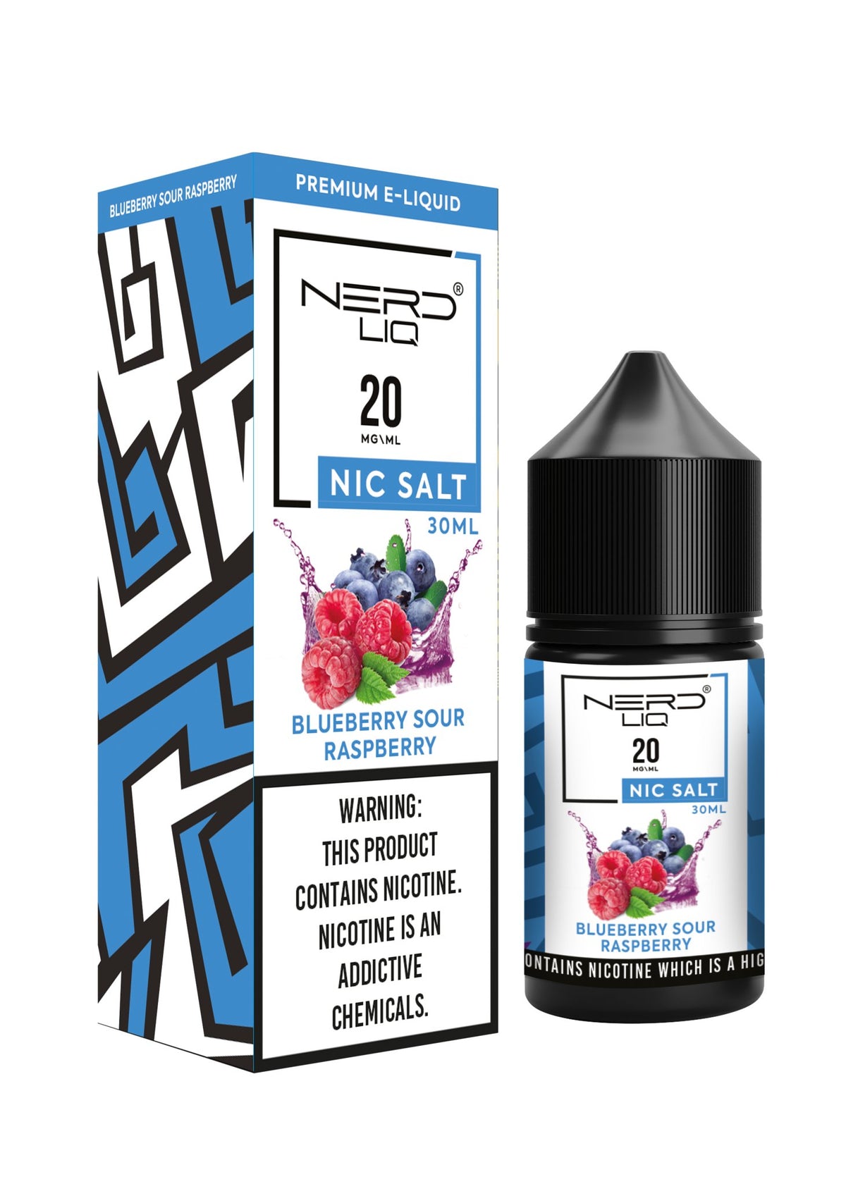 Nerd Liq Salt Nic 30ml E-Liquid - VapeBoo