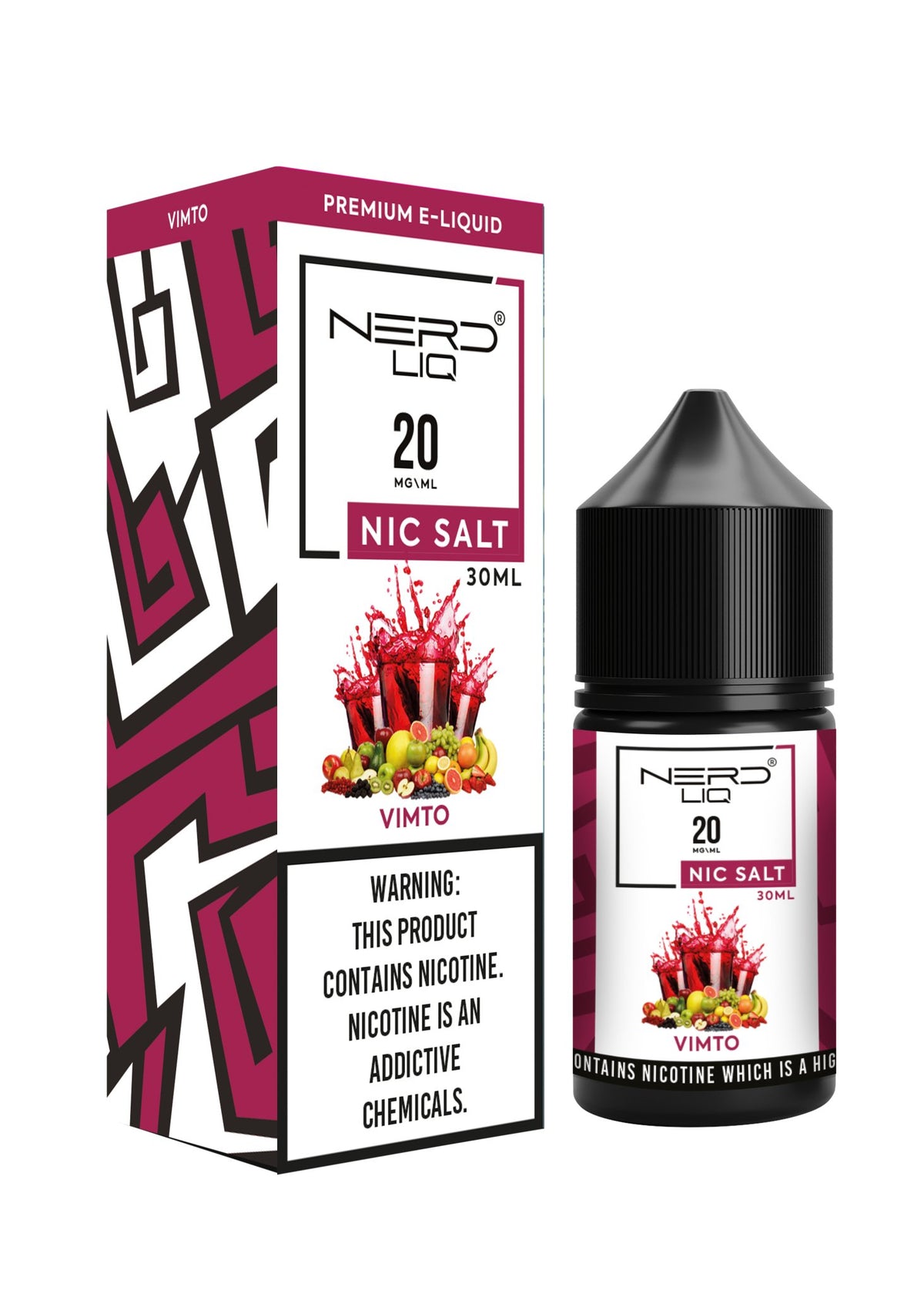 Nerd Liq Salt Nic 30ml E-Liquid - VapeBoo